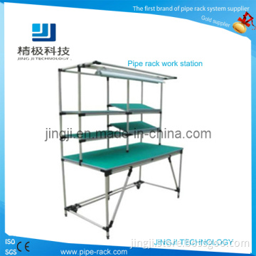 ISO9001 Pipe Rack Work Station for Industrial Production